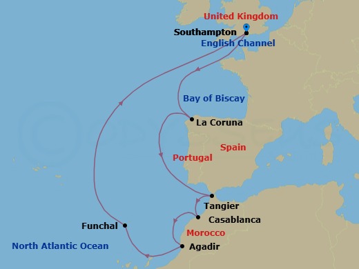 Cruise Map