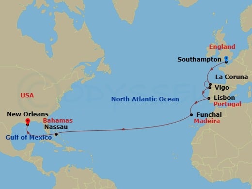 Cruise Map