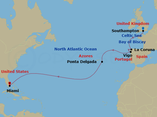 Cruise Map