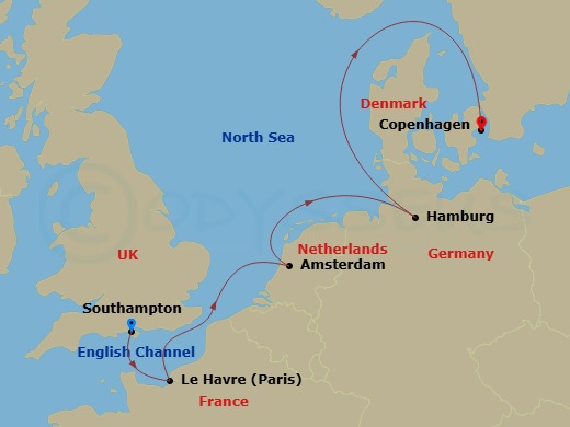 Cruise Map