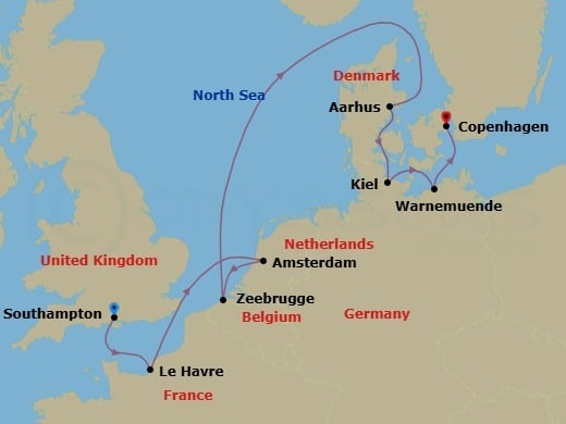 Cruise Map