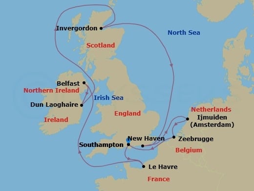 Cruise Map