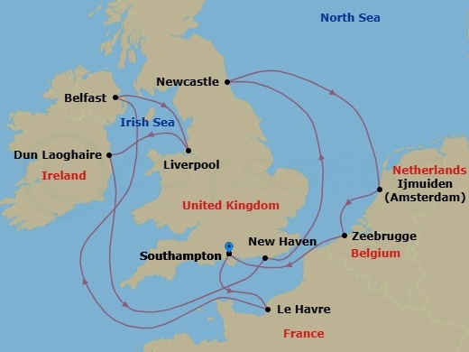 Cruise Map