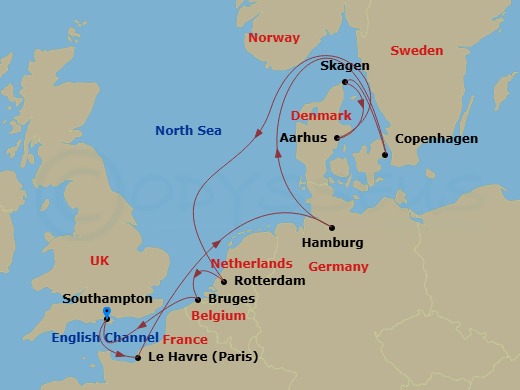 Cruise Map