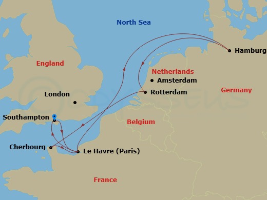 Cruise Map