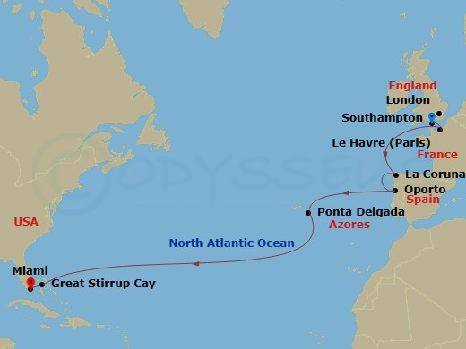 Cruise Map