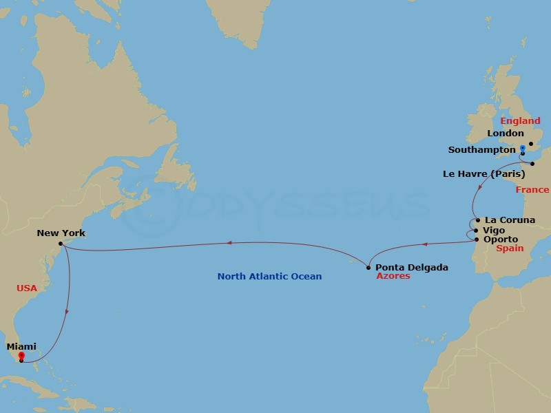 Cruise Map