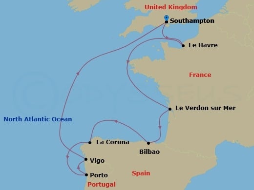 Cruise Map