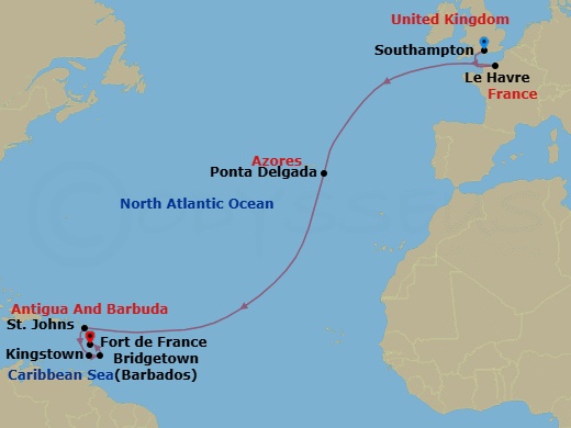 Cruise Map