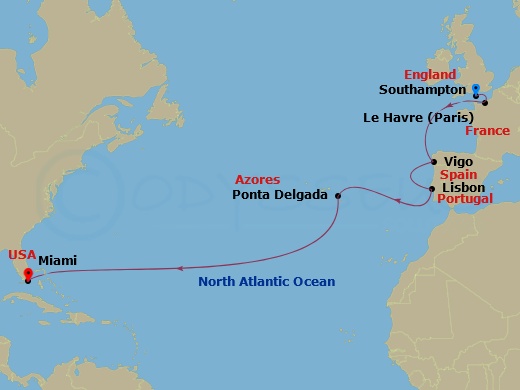 Cruise Map