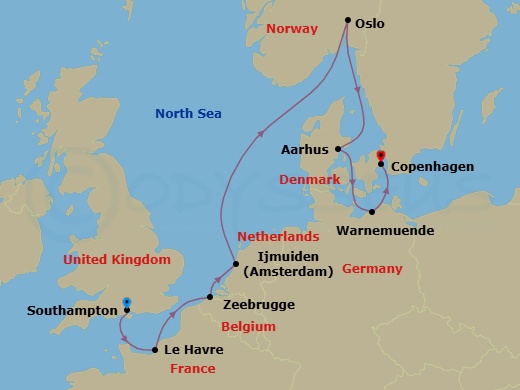 Cruise Map