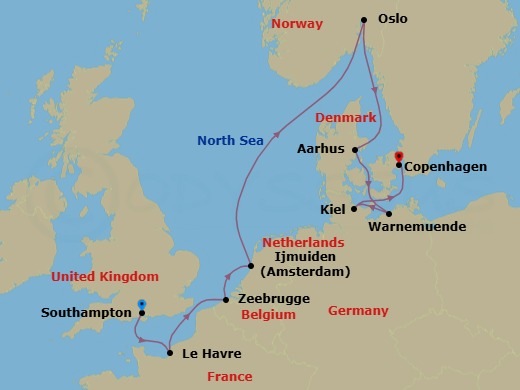 Cruise Map