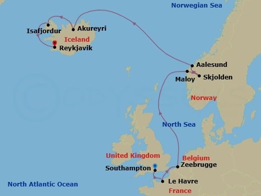 Cruise Map