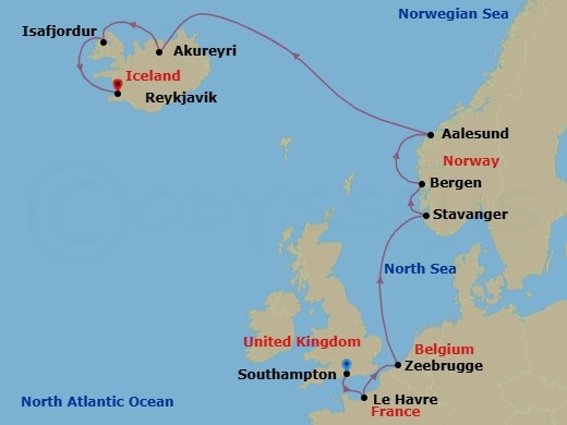 Cruise Map