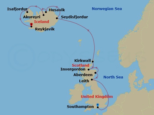 Cruise Map