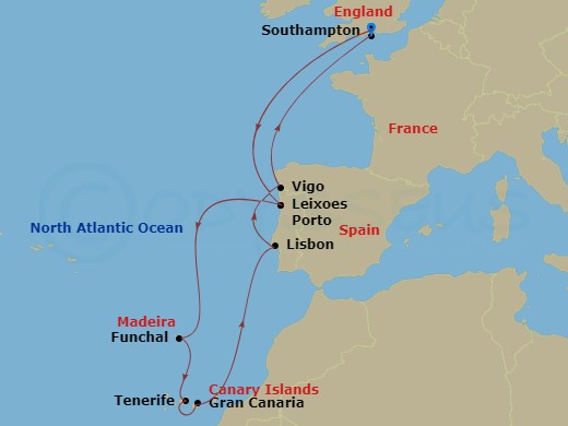 Cruise Map
