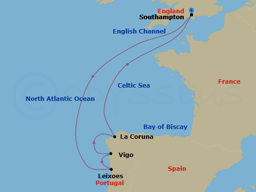 Cruise Map