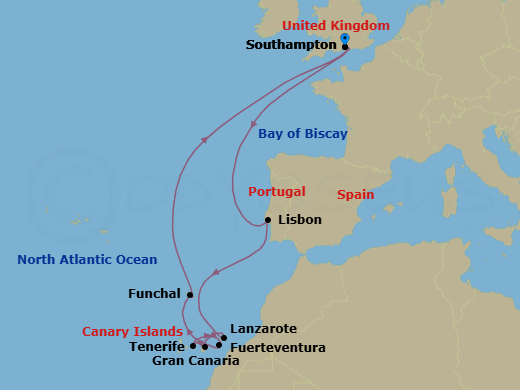 Cruise Map