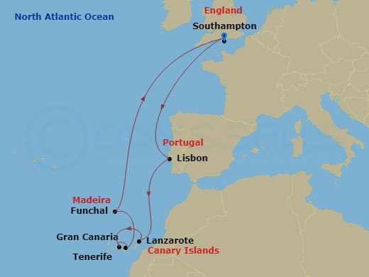 Cruise Map