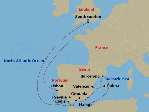 Cruise Map