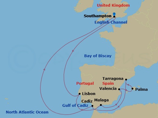 Cruise Map