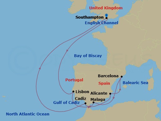 Cruise Map
