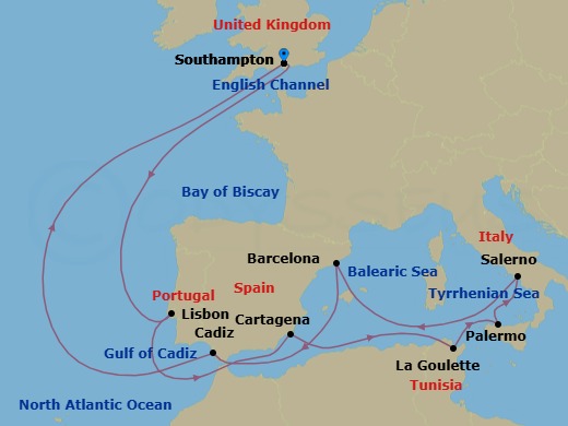 Cruise Map