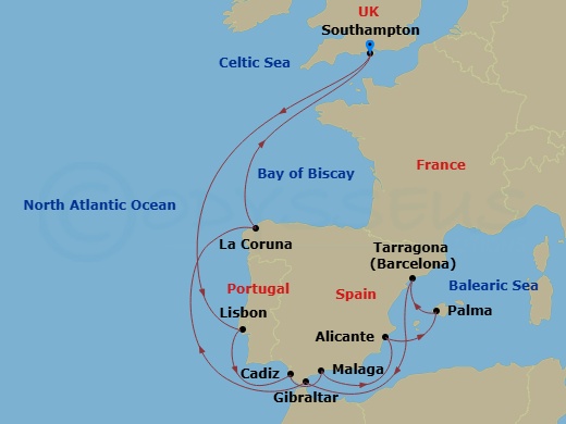 Cruise Map
