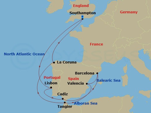 Cruise Map