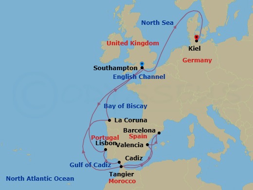 Cruise Map