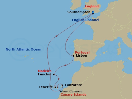 Cruise Map