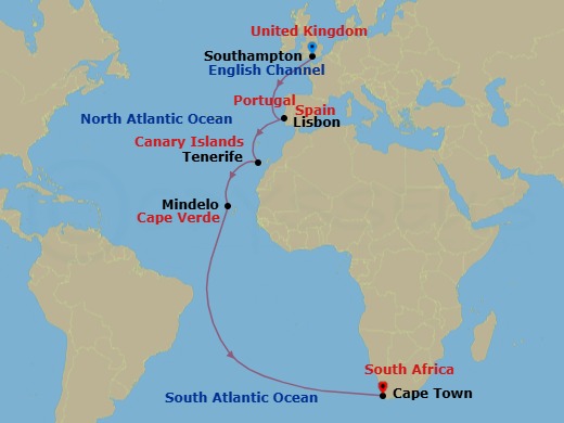Cruise Map