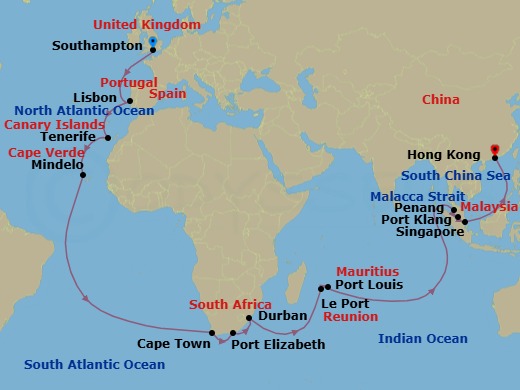 Cruise Map