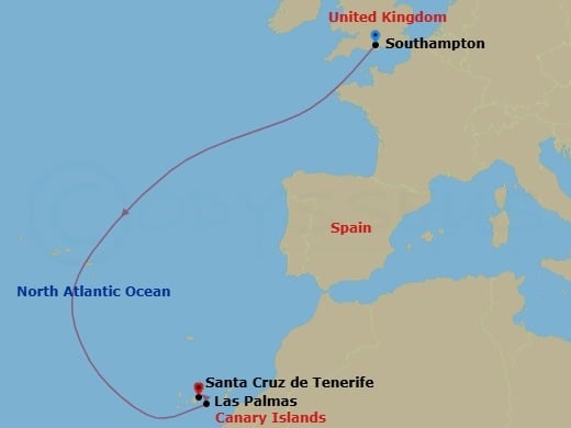 Cruise Map