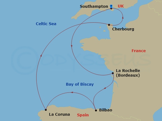 Cruise Map