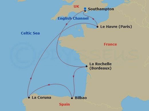 Cruise Map