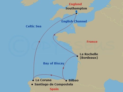 Cruise Map