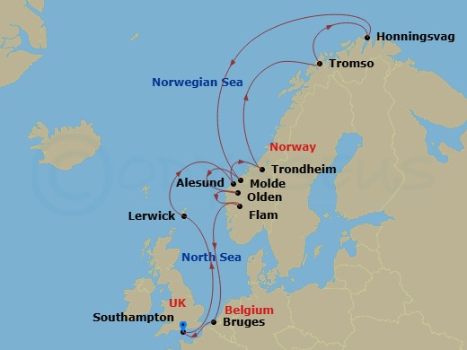 Cruise Map