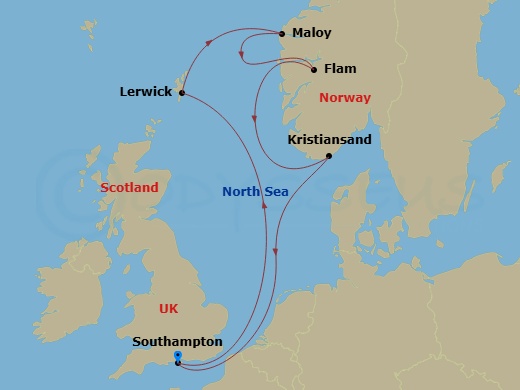 Cruise Map