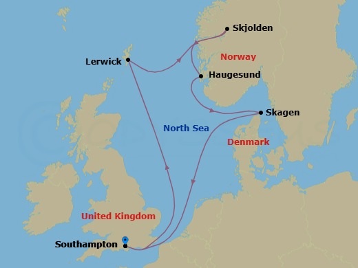 Cruise Map