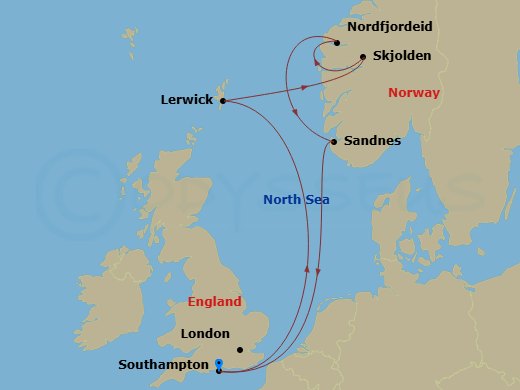 Cruise Map