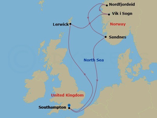 Cruise Map