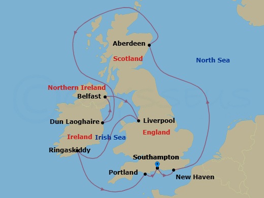 Cruise Map