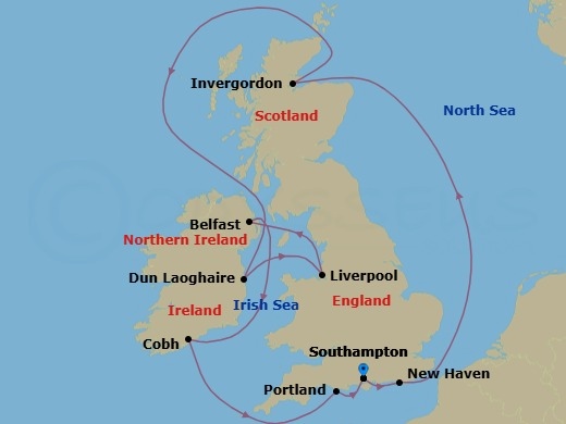 Cruise Map