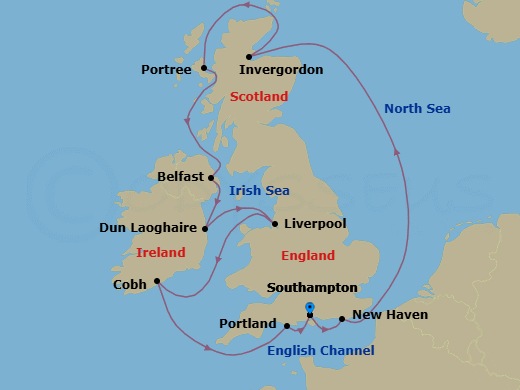 Cruise Map