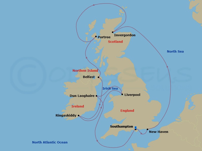 Cruise Map