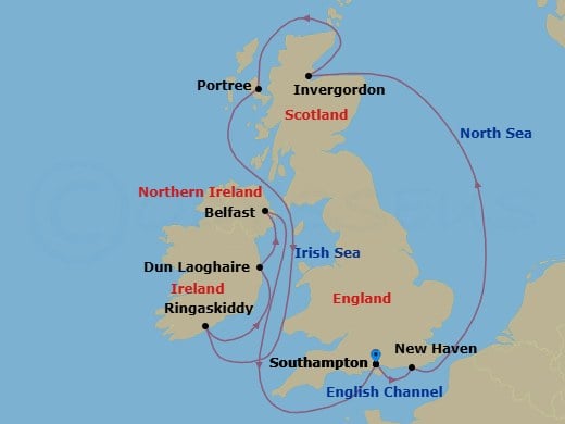 Cruise Map