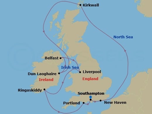 Cruise Map