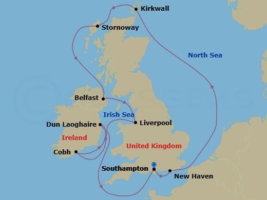 Cruise Map