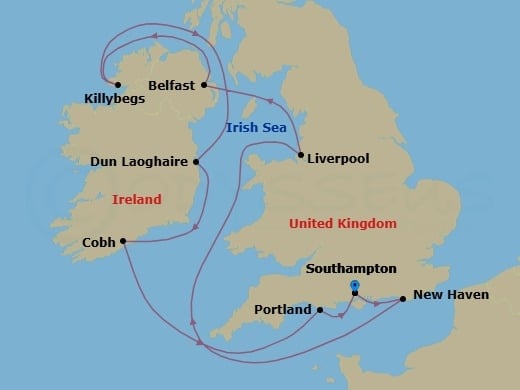 Cruise Map